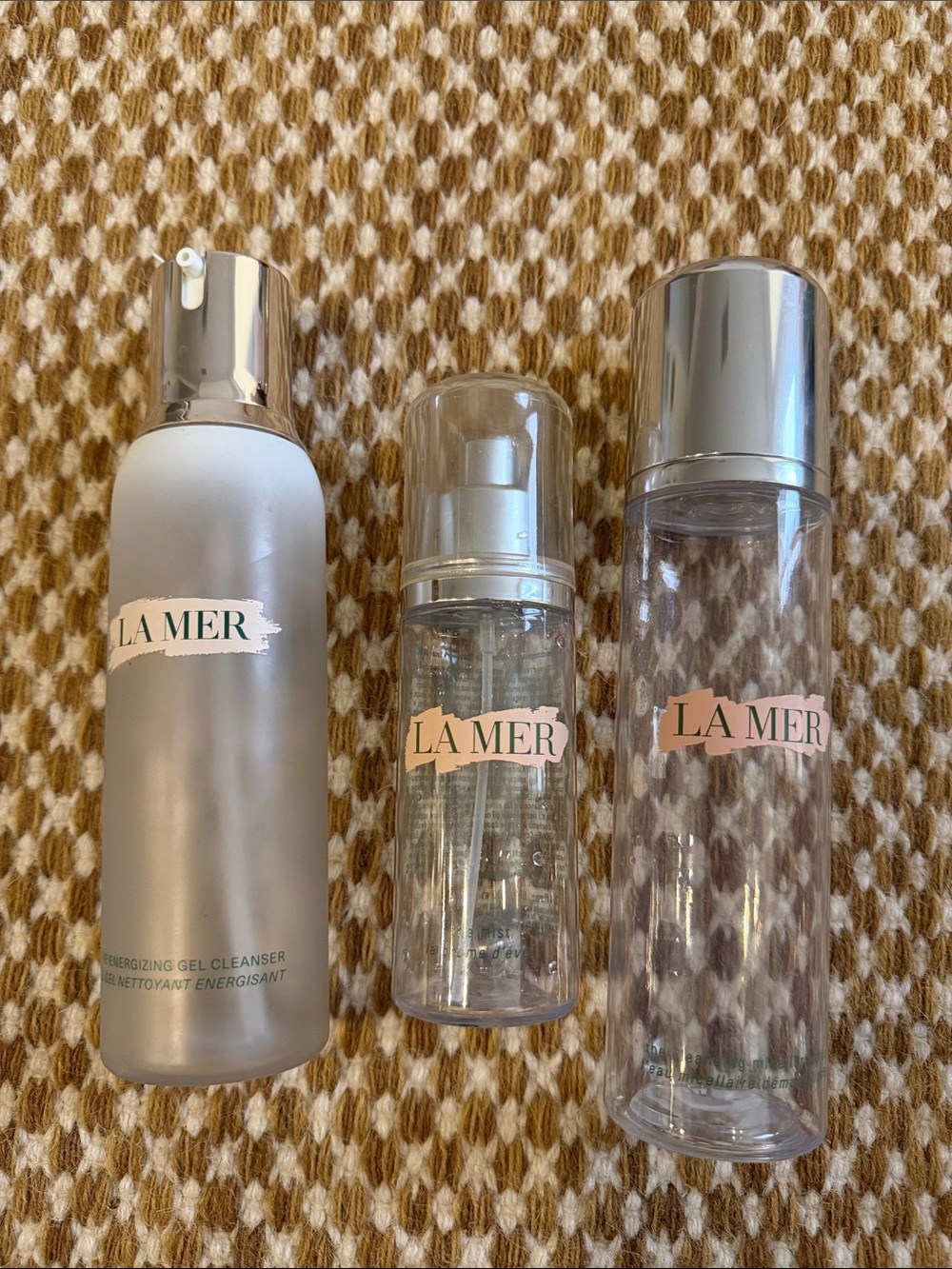 Bundle of La Mer empty jars